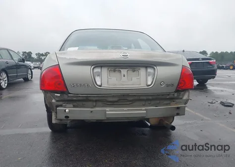 2004 Nissan Sentra 1.8S z USA, uszkodzony, nr VIN 3N1CB51D54L884597